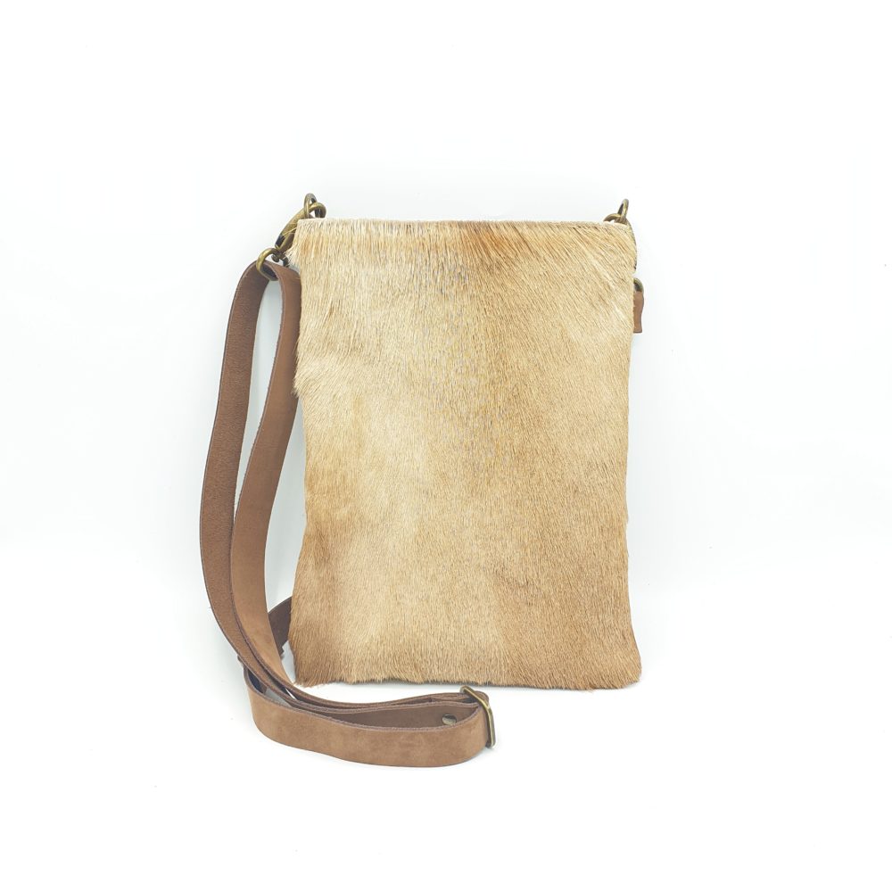 Crossbody bag met vacht